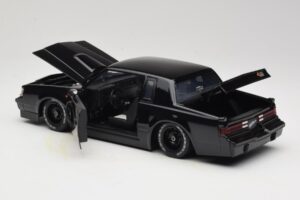 Buick Grand National Fast & Furious Juodas Jada 1:18 97178 Metalas - nuotrauka 5 iš 8