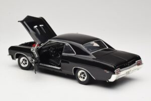 Buick GS 400 Juodas American Muscle 1:18 33086 Metalas - nuotrauka 5 iš 8