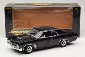 Buick GS 400 Juodas American Muscle 1:18 33086 Metalas - nuotrauka 8 iš 8
