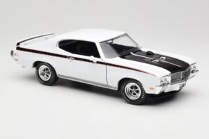 Buick GSX Baltas American Muscle 1:18 AMM1322/06 Metalas - nuotrauka 6 iš 8