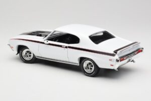 Buick GSX Baltas American Muscle 1:18 AMM1322/06 Metalas - nuotrauka 7 iš 8