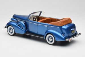 Buick Roadmaster 80-C Four Door Phaeton Blue Metallic BoS Models 1:18 BOS372 Derva - nuotrauka 5 iš 6