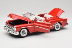 Buick Skylark Raudonas Motormax 1:18 411393-M1 Metalas - nuotrauka 2 iš 8