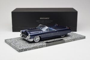 Buick Wildcat I Concept Tamsiai Mėlynas Minichamps 1:18 107141331 Metalas - nuotrauka 6 iš 6