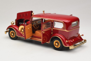 Cadillac Deluxe Tudor Valstybinė Limuzina Puyi Paskutinis Kinijos Imperatorius Sun Star 1:18 4100 Metalas - nuotrauka 5 iš 9