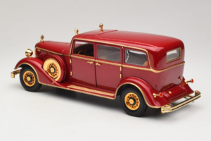 Cadillac Deluxe Tudor Valstybinė Limuzina Puyi Paskutinis Kinijos Imperatorius Sun Star 1:18 4100 Metalas - nuotrauka 7 iš 9