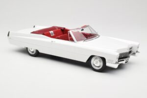 Cadillac DeVille Kabrioletas Baltas KK-Scale 1:18 KKDC180313 Metalas - nuotrauka 4 iš 6