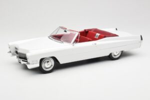 Cadillac DeVille Kabrioletas Baltas KK-Scale 1:18 KKDC180313 Metalas