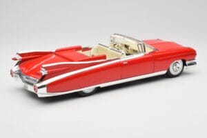 Cadillac Eldorado Biarritz Bolero Red Maisto 1:18 31813 Metalas - nuotrauka 3 iš 8