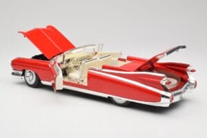 Cadillac Eldorado Biarritz Bolero Red Maisto 1:18 31813 Metalas - nuotrauka 5 iš 8