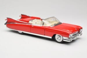 Cadillac Eldorado Biarritz Bolero Red Maisto 1:18 31813 Metalas - nuotrauka 6 iš 8