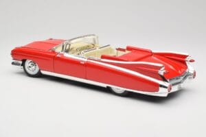 Cadillac Eldorado Biarritz Bolero Red Maisto 1:18 31813 Metalas - nuotrauka 7 iš 8