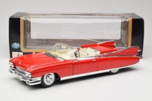 Cadillac Eldorado Biarritz Bolero Red Maisto 1:18 31813 Metalas - nuotrauka 8 iš 8