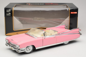 Cadillac Eldorado Biarritz Rožinis Maisto 1:18 36813 Metalas - nuotrauka 8 iš 8