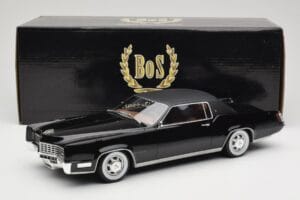 Cadillac Eldorado Juodas Rudas BoS Models 1:18 BOS064 Derva - nuotrauka 6 iš 6