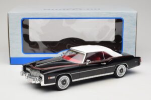 Cadillac Eldorado Kabrioletas Juodas MCG 1:18 MCG18473 Metalas - nuotrauka 8 iš 8