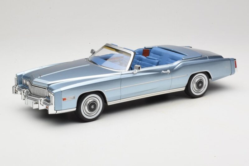 Cadillac Eldorado Kabrioletas Mėlynas MCG 1:18 MCG18472 Metalas