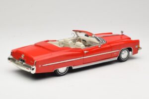 Cadillac Eldorado Kabrioletas Raudonas Anson 1:18 30387 Metalas - nuotrauka 3 iš 8
