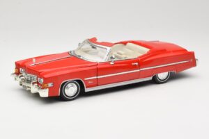 Cadillac Eldorado Kabrioletas Raudonas Anson 1:18 30387 Metalas