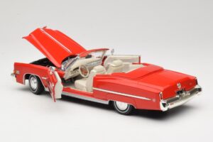 Cadillac Eldorado Kabrioletas Raudonas Anson 1:18 30387 Metalas - nuotrauka 5 iš 8