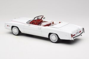 Cadillac Eldorado Kabrioletas Baltas MCG 1:18 MCG18474 Metalas - nuotrauka 5 iš 7