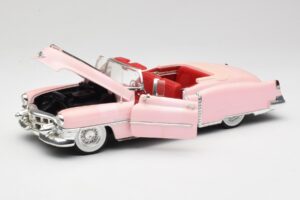 Cadillac Eldorado Rožinis Anson 1:18 30371 Metalas - nuotrauka 2 iš 8