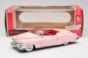 Cadillac Eldorado Rožinis Anson 1:18 30371 Metalas - nuotrauka 8 iš 8