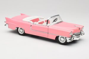 Cadillac Eldorado Rožinis Solido 1:21 8011 Metalas - nuotrauka 6 iš 8