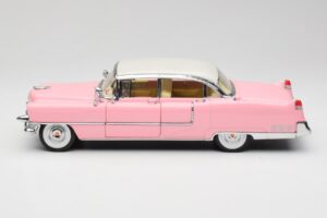 Cadillac Fleetwood Elvis Presley Rožinis MRC 1:18 LIC1000 Metalas - nuotrauka 4 iš 8