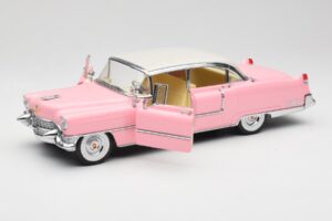 Cadillac Fleetwood Elvis Presley Rožinis MRC 1:18 LIC1000 Metalas - nuotrauka 2 iš 8