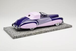 Cadillac Series 62 Kabrioletas Rožinis Minichamps 1:18 107148460 Metalas - nuotrauka 3 iš 6