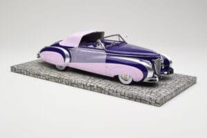 Cadillac Series 62 Kabrioletas Rožinis Minichamps 1:18 107148460 Metalas - nuotrauka 4 iš 6
