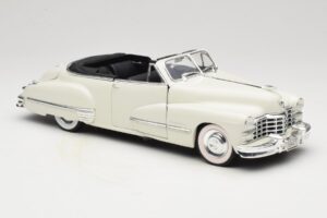 Cadillac Series 62 Kabrioletas Baltas Anson 1:18 30335 Metalas - nuotrauka 6 iš 8