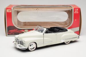 Cadillac Series 62 Kabrioletas Baltas Anson 1:18 30335 Metalas - nuotrauka 8 iš 8