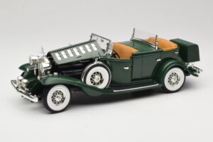 Cadillac Sport Phaeton Žalias Anson 1:18 30383 Metalas - nuotrauka 2 iš 9