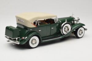 Cadillac Sport Phaeton Žalias Anson 1:18 30383 Metalas - nuotrauka 4 iš 9