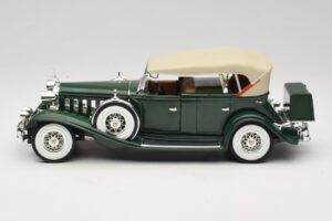 Cadillac Sport Phaeton Žalias Anson 1:18 30383 Metalas - nuotrauka 5 iš 9