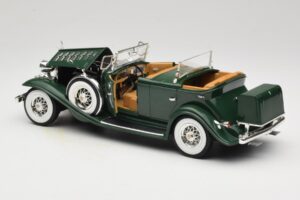 Cadillac Sport Phaeton Žalias Anson 1:18 30383 Metalas - nuotrauka 6 iš 9