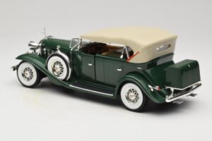 Cadillac Sport Phaeton Žalias Anson 1:18 30383 Metalas - nuotrauka 8 iš 9