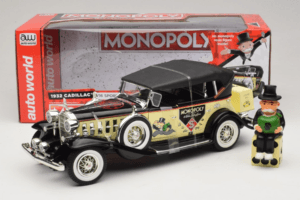 Cadillac V16 Sports Phaeton Monopoly Auto World 1:18 AWSS127/06 Metalas - nuotrauka 6 iš 6