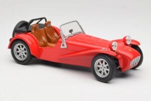 Caterham Super Seven Series 3 Raudonas Anson 1:18 30317-W Metalas - nuotrauka 6 iš 8