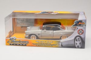 Chevrolet Bel Air Chrome Silver Jada 1:24 253745013 Metalas