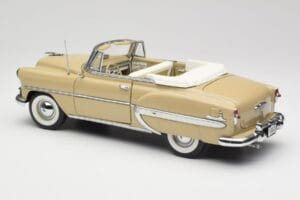 Chevrolet Bel Air Kabrioletas Kreminis Sun Star 1:18 1623 Metalas - nuotrauka 7 iš 8