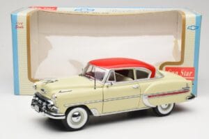 Chevrolet Bel Air Bežas Sun Star 1:18 1600 Metalas - nuotrauka 8 iš 8