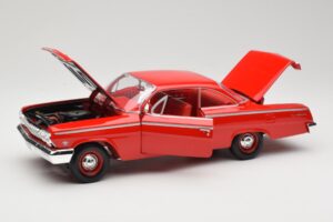 Chevrolet Bel Air Raudonas Maisto 1:18 31641 Metalas - nuotrauka 2 iš 8