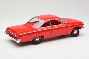 Chevrolet Bel Air Raudonas Maisto 1:18 31641 Metalas - nuotrauka 3 iš 8