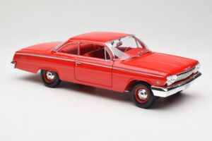 Chevrolet Bel Air Raudonas Maisto 1:18 31641 Metalas - nuotrauka 6 iš 8