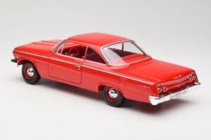 Chevrolet Bel Air Raudonas Maisto 1:18 31641 Metalas - nuotrauka 7 iš 8