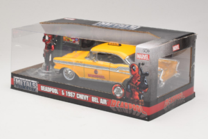 Chevrolet Bel Air Taxi Deadpool Metals Diecast 1:24 30290 Metalas - nuotrauka 3 iš 3