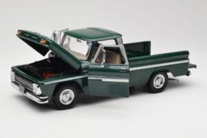 Chevrolet C-10 Žalias Sun Star 1:18 1360 Metalas - nuotrauka 2 iš 8